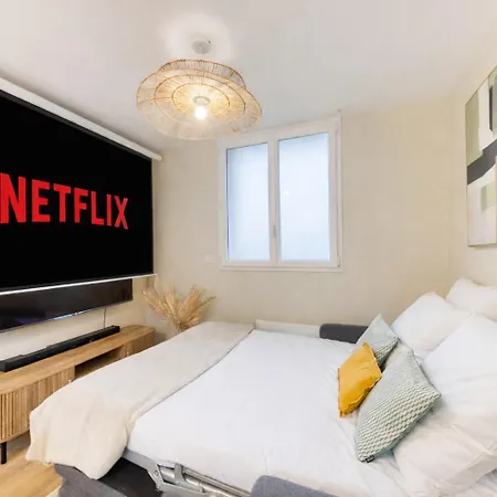 4 Personnes Jardin Cine Jeux Compiegne Apartament