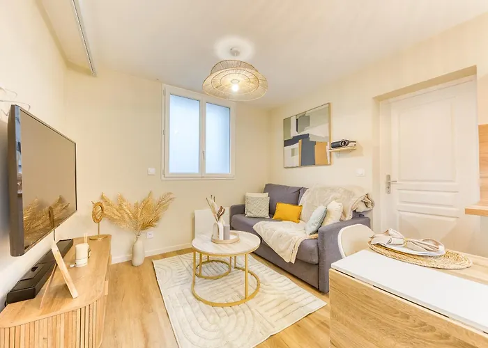 Apartman 4 Personnes Jardin Cine Jeux Compiegne *