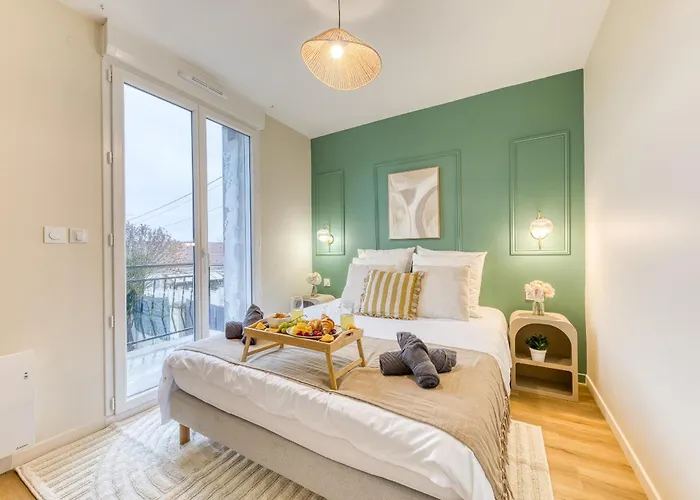 Apartman 4 Personnes Jardin Cine Jeux Compiegne *