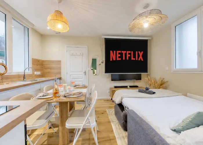 Apartman 4 Personnes Jardin Cine Jeux Compiegne